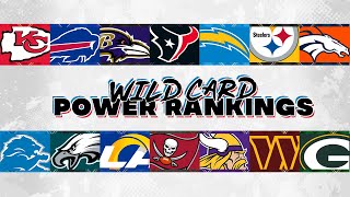 NFL Wild Card Power Rankings