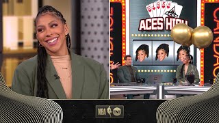 Candace Parker Officially Joining The Las Vegas Aces! | NBA on TNT