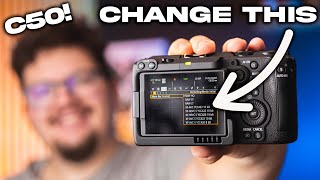 The Best Settings for the Canon C50 (Complete Setup Guide)