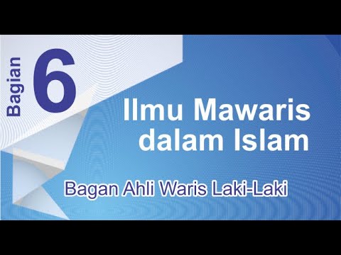 Bagian 6 - Bagan Ahli Waris Laki Laki - YouTube