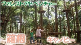 フォレストアドベンチャー・箱根 キャノピーコース