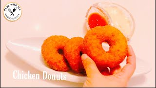 Chicken Donuts || Chicken Donuts Recipe || Ramadan Special || Easy Donuts Recipe