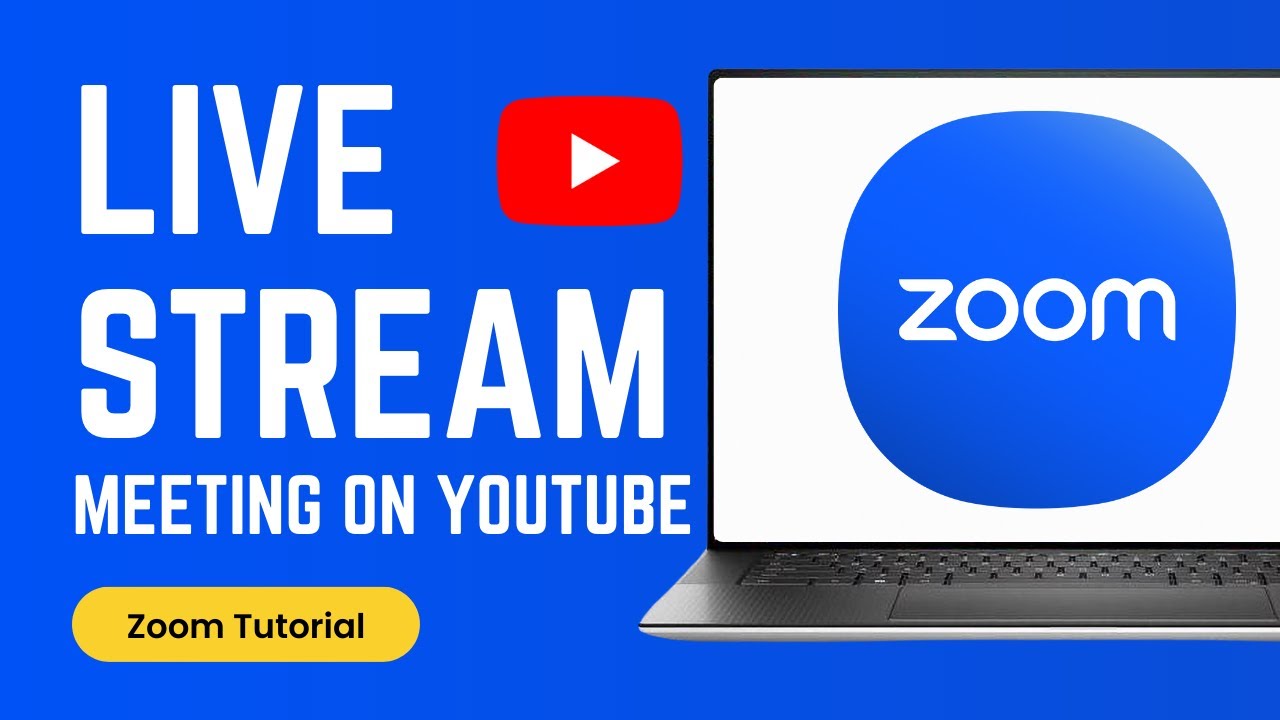 How To Show Zoom Meeting In Youtube Live Streaming Youtube