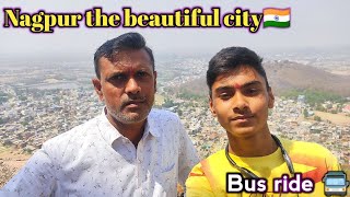 Sitabadi to Ramtek |🚍|Through bus/Nagpur the beautiful✨|| City in morning 🌤