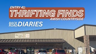 Entry 41 | Thrifting in the Amish Countryside | Sugarcreek, OH | Treasure Hunting for the Home