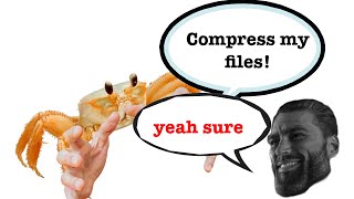 Rust: Making a simple file compressor program w/ Huffman Encoding