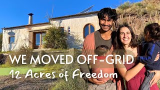 FINDING OUR DREAM HOME | Tour of our Off-Grid House in Andalusia, Spain - Family Life on 12 Acres!