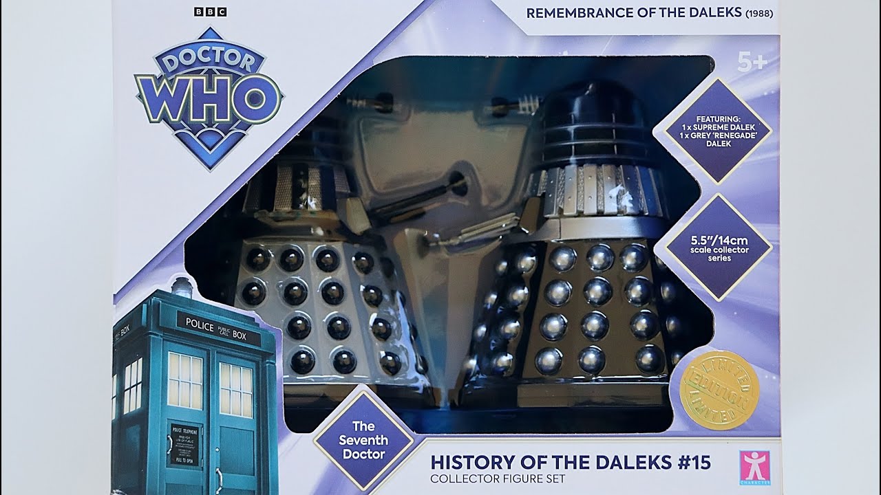 Doctor Who: History Of The Daleks #15 [Remembrance Of The Daleks] B&M ...