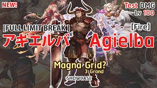 【グラブル】アギエルバ x イーウィヤ Agielba FLB Test DMG x Ewiyar HL Magna Grid? Showcase ( 3 Grand Ver.) 火マグナ[GBF]