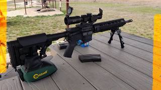 300 Blackout Super-sonic at 300-500 Yards using a Primary Arms 1-6x24 ACSS 300BO Reticle