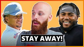 DeSean Jackson is OPEN to playing for CHIEFS?! Mahomes & Kelce WIN golf event, Veach on WR's & more