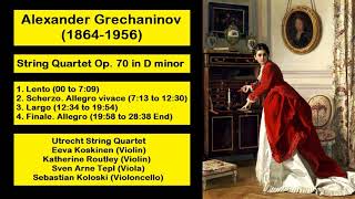 Alexander Grechaninov (1864-1956) - String Quartet Op. 70 in D minor