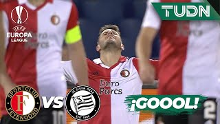 ¡GOOL DE SANTI! ¡GOOL DEL MEXICANO! | Feyenoord 5-0 Sturm | UEFA Europa League 22/23-J2 | TUDN