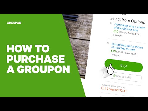 How to Purchase a Groupon Goods Deal How to Purchase a Groupon Goods Deal