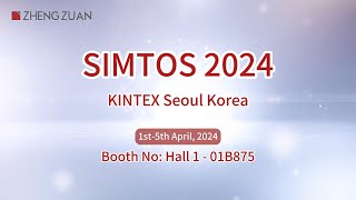 Waiting to see you at Hall 1 - 01B875, SIMTOS2024