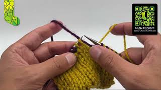 Left-Leaning Single Decrease in Double-Knitting — A Sockmatician Tutorial