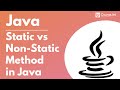 Static Vs Non-Static Method in Java | Learn Coding | Java Tutorial for Beginners