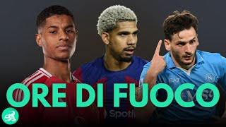 Colpo di scena ARAUJO-JUVENTUS, RASHFORD o WALKER al Milan, Kvaratskhelia: aggiornamento mercato