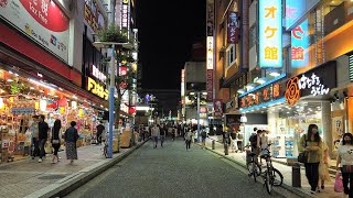 Walking Tokyo Night ✨ HQ 3D Audio🎧 Yokohama Central　Japan