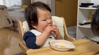 🌈 Mugi's Exciting Snack Time! Eating His Favorite Cocoa Bread in One Go (1y5m3d No.10)