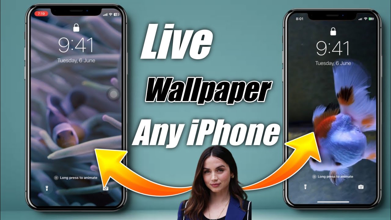 How To Set Live Wallpaper On IPhone IOS 16 | Set Live Wallpaper In ...