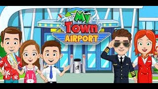 My town airport : family goes on a trip !