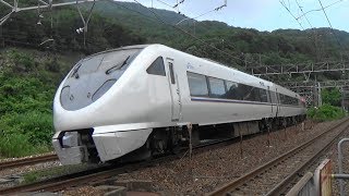 【特急しらさぎ】JR北陸本線 新疋田駅を特急が高速通過