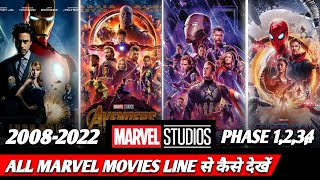 How to watch marvel movies in order, All Marvel movies kaise dekhe (2008 - 2022) #marvel #mcu
