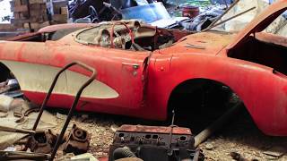 Ridiculous 1957 Corvette Barn Find