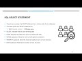 SQL SELECT Statement Basics