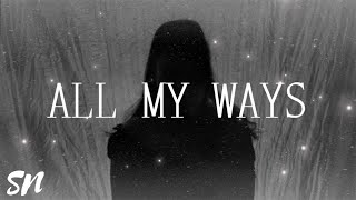 Sarah Nathalié - All My Ways (Lyric Video)