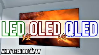 PANTALLAS LED OLED Y QLED ¿CUÁLES SON LAS DIFERENCIAS Y SIMILITUDES?