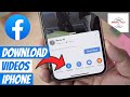 How to Download Facebook Videos on iPhone 2022| How to Download Facebook Videos in iPhone
