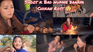 Ghar ma banayera khaim chuken rost😋 / rkr Vlog / eating chicken rost