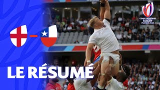 Angleterre - Chili : le RÉSUMÉ du match ! (Coupe du monde de Rugby 2023)