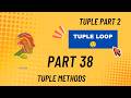 All Tuple Methods with Examples | Python Programming #python @LearnByparam