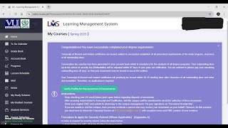 How to Get Your Transcript from Virtual University of Pakistan || VU
