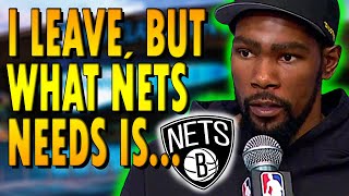 UNEXPECTED!!! KEVIN DURANT MADE AN IMPORTANT RECOMMENDATION FOR BROOKLYN NETS | Brooklyn Nets News