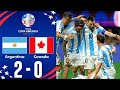 Argentina Vs Canada 2-0 Highlights #EarthSport #Football #CopaAmerica