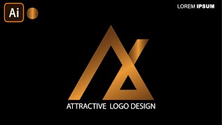 Abstractive Logo Design Easy To Way In Adobe Illustrator Tutorials || With Inaa Graphics ||