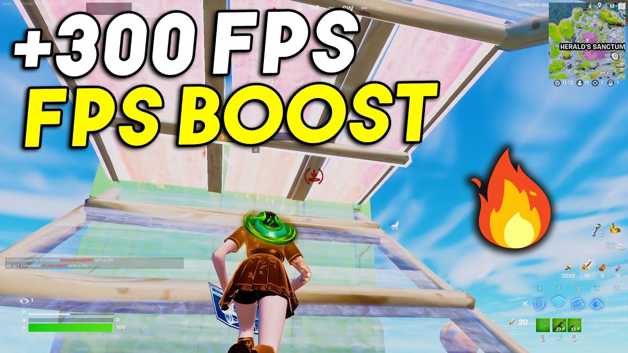 How To Boost FPS, Fix FPS Drops & Stutters In Fortnite Low End PC ...