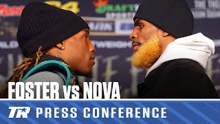 O'Shaquie Foster & Abraham Nova Go Back-And-Forth! | PRESS CONFERENCE HIGHLIGHTS