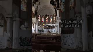 “There’s nothing in those abandoned churches” #urbex #viral #abandoned #church #
