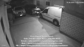 Installing home security cameras los angeles | FDS | 1080P HD CAM DEMO NIGHT VIDEO