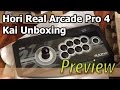 Preview | Hori Real Arcade Pro 4 Kai Unboxing