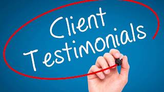 Client Testimonials - Making A Difference!
