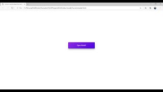 Simple amazing modal using CSS and JavaScript