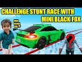 * CHALLENGE STUNT RACE WITH MINI BLACK FOX 🤩 * GTA 5 Online  | 📸Facecam - Black Fox Tamil Gaming