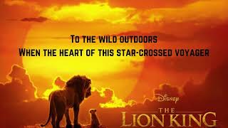 Elton John - Can You Feel The Love Tonight (Orchestral Karaoke) - The Lion King