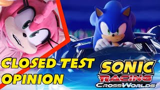 AMY ROSE'S FIRST LOOK IMPRESSION: SONIC RACING CROSS WORLD BETA TEST REVEALED!